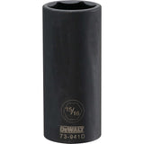 DeWalt DWMT73941OSP Mechanics 6 Point 1/2" Drive Deep Impact Socket 15/16" SAE