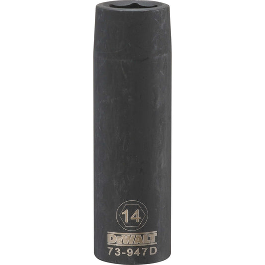 DeWalt DWMT73947OSP Mechanics 6 Point 1/2" Drive Deep Impact Socket 14 MM
