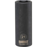 DeWalt DWMT73951OSP Mechanics 6 Point 1/2" Drive Deep Impact Socket 21 MM