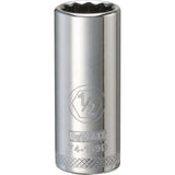 DeWalt DWMT74139OSP Mechanics 12 Point 3/8" Drive Deep Socket 1/2" SAE