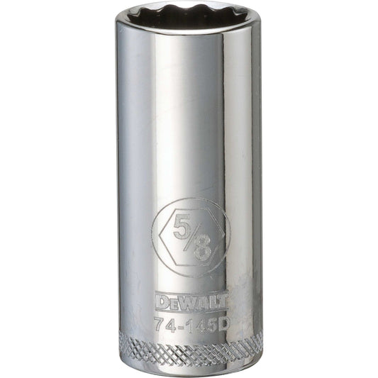 DeWalt DWMT74145OSP Mechanics 12 Point 3/8" Drive Deep Socket 5/8" SAE