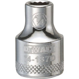 DeWalt DWMT74187OSP Mechanics 12 Point 3/8" Drive Socket 1/4" SAE
