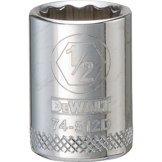 DeWalt DWMT74512OSP Mechanics 12 Point 3/8" Drive Socket 1/2" SAE