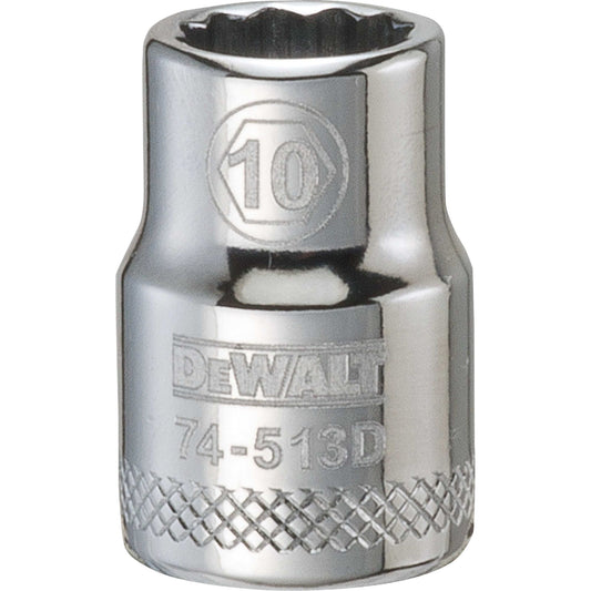 DeWalt DWMT74513OSP Mechanics 12 Point 3/8" Drive Socket 10MM