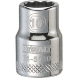DeWalt DWMT74513OSP Mechanics 12 Point 3/8" Drive Socket 10MM