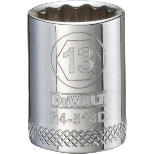DeWalt DWMT74518OSP Mechanics 12 Point 3/8" Drive Socket 13MM
