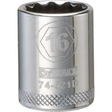 DeWalt DWMT74521OSP Mechanics 12 Point 3/8" Drive Socket 16MM