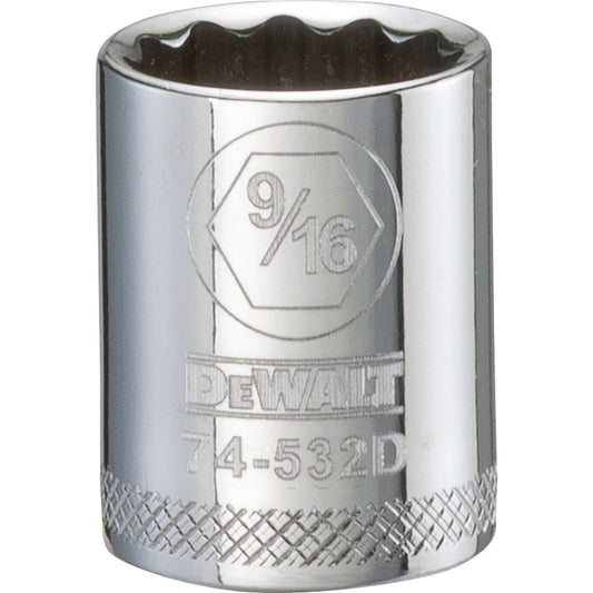 DeWalt DWMT74532OSP Mechanics 12 Point 3/8" Drive Socket 9/16" SAE