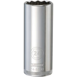 DeWalt DWMT74553OSP Mechanics 12 Point 1/2" Drive Deep Socket 24 MM