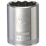 DeWalt DWMT74572OSP Mechanics 12 Point 1/2" Drive Socket 15/16" SAE