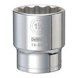 DeWalt DWMT74595OSP Mechanics 12 Point 3/4" Drive Socket 1-1/2 SAE