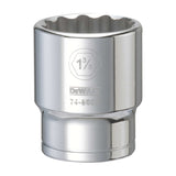 DeWalt DWMT74600OSP Mechanics 12 Point 3/4" Drive Socket 1-3/8 SAE