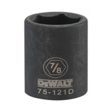 DeWalt DWMT75121OSP Mechanics 6 Point 1/2" Drive Impact Socket 7/8" SAE