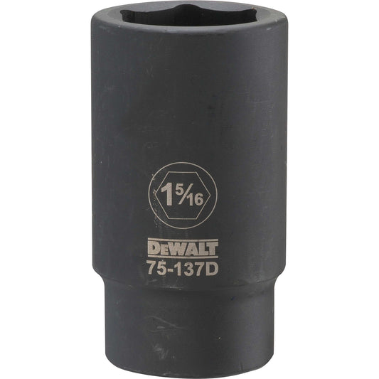 DeWalt DWMT75137OSP Mechanics 3/4" Drive Deep Impact Socket 1-5/16" SAE