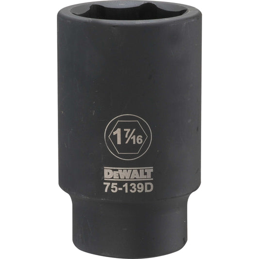 DeWalt DWMT75139OSP Mechanics 3/4" Drive Deep Impact Socket 1-7/16" SAE