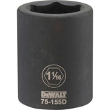 DeWalt DWMT75155OSP Mechanics 3/4" Drive Impact Socket 1-1/16 SAE