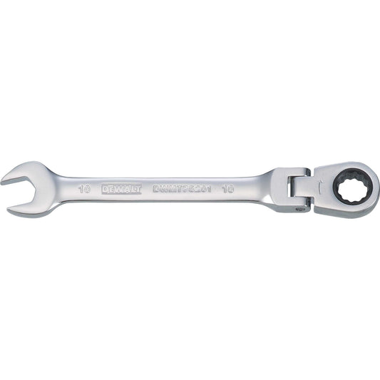 DeWalt DWMT75201OSP Mechanics Flat Head Ratcheting Combination Wrench 10 MM