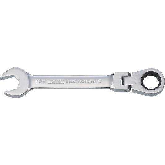 DeWalt DWMT75202OSP Mechanics Flat Head Ratcheting Combination Wrench 11/16"