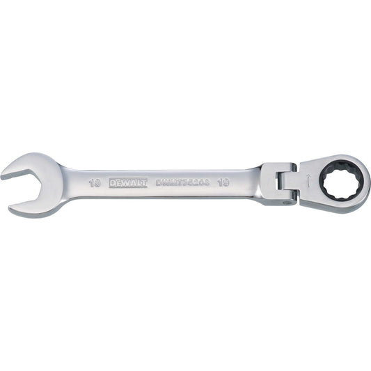 DeWalt DWMT75208OSP Mechanics Flat Head Ratcheting Combination Wrench 19 MM