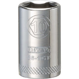 DeWalt DWMT86107OSP Mechanics 6 Point 1/4" Drive Socket 10 MM