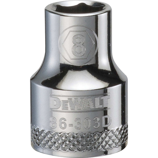 DeWalt DWMT86303OSP Mechanics 6 Point 3/8" Drive Socket 8 MM