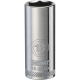 DeWalt DWMT86325OSP Mechanics 6 Point 3/8" Drive Deep Socket 13 MM