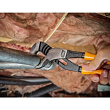 Gearwrench 82168 8" PITBULL K9™ V-Jaw Dipped Handle Tongue and Groove Pliers