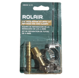 ROLAIR HRKSB-14-1C 1/4” Splicer, Hose End w/ 3 Clamps Repair Kit