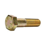 M10-1.5 x 60mm Grade 10.9 Hex Metric Flange Bolts Yellow Zinc Hardened Partial Thread