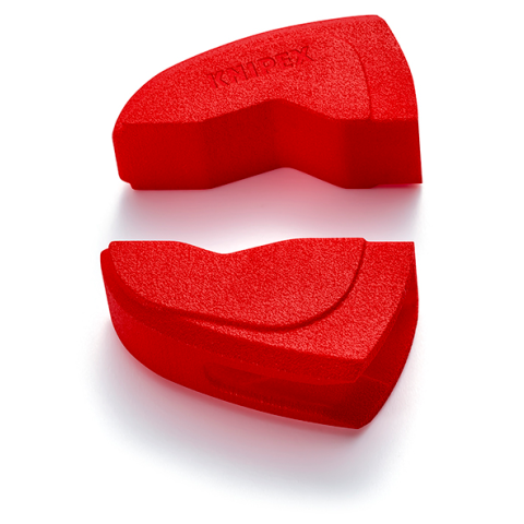 KNIPEX 87 09 180 V01 3 pairs of plastic jaws for all 87 XX 180 mm models