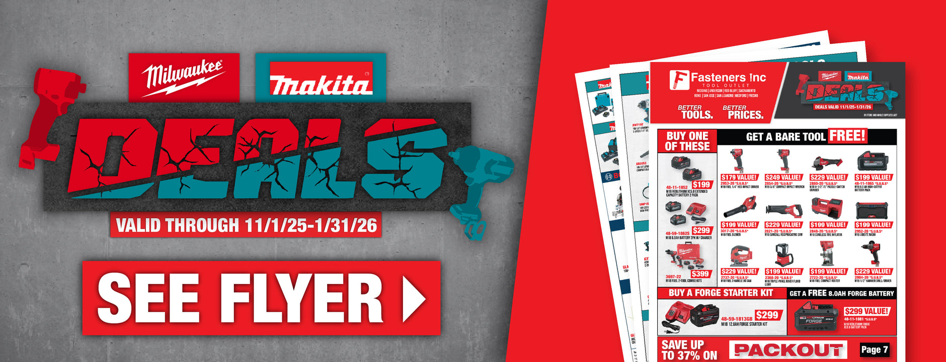 Milwaukee Deals Direct - See Flyer