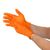 Radians RWG9608 8 Mil Nitrile Diamond Grip Disposable Industrial Grade Glove 100 PER BOX