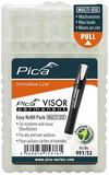 Pica 991/52 VISOR Luminescent Permanent Marker Refill, White (4-Pack)