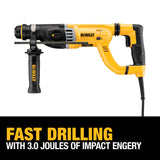 DeWalt D25263K 1-1/8" D-Handle SDS Rotary Hammer With SHOCKS