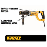 DeWalt D25263K 1-1/8" D-Handle SDS Rotary Hammer With SHOCKS