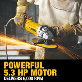 DeWalt D28499X Angle Grinder 15 Amp 5.3 HP 7 in. and 9 in. (180 mm and 230 mm)