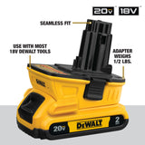 DeWalt DCA2203C 20V MAX* Battery Adapter Kit for 18V Tools