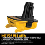DeWalt DCA2203C 20V MAX* Battery Adapter Kit for 18V Tools
