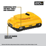DeWalt DCB240-2 20V MAX* COMPACT 4AH BATTERY 2-PACK
