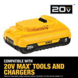 DeWalt DCB240 20V MAX* COMPACT 4AH BATTERY