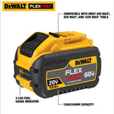 DeWalt DCB609 FLEXVOLT 20V /60-Volt MAX Lithium-Ion 9.0 Ah Battery