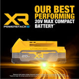 DeWalt DCBP034C DEWALT POWERSTACK 20V MAX* Compact Battery Kit
