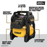 DeWalt DCC2520B 20V MAX* 2-1/2 Gal. Brushless Cordless Air Compressor (Tool Only)