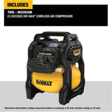 DeWalt DCC2520B 20V MAX* 2-1/2 Gal. Brushless Cordless Air Compressor (Tool Only)