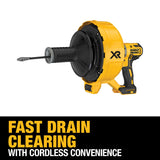 DeWalt DCD200B 20V MAX XR Drain Snake (Tool Only)