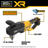 DEWALT DCD446B 20V MAX XR Brushless Cordless 1/2 in. Compact Stud Joist Drill (Tool Only)