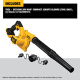 DeWalt DCE100B 20V Max Compact Jobsite Blower