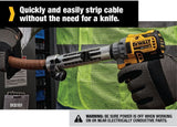 DeWalt DCE151B 20V MAX Cordless Cable Stripper Bare Tool