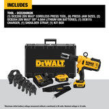 DeWalt DCE200M2K 20V MAX Copper Pipe Crimp Tool Kit With 1/2" - 2" Jaws