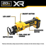 DeWalt DCE555B 20V MAX XR Brushless Drywall Cut-Out Tool (Tool Only)